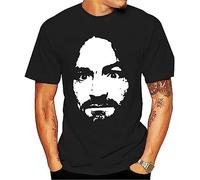 FENGMI Charles Manson Mens T-Shirt Black
