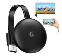 FENGQ Adattatore Wireless HDMI 2.4/5GHz Wireless HDMI Dongle, 4K Miracast HDM Dongle, 5G WiFi Display Dongle per TV, Android/iOS/Smartphone/Laptop/PC/Monitor/TV Supportato/DLNA/Airplay