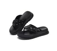 fengqingyunyan0304 Diapositive, Infradito da uomo con suola spessa - Ciabatte estive da esterno con clip,per donne e uomini(43 EU)