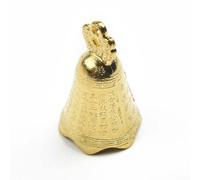 Fengshui - Campanello a vento in metallo, vintage, da appendere, per giardino, cortile, ufficio, casa, decorazione di buon auspicio (2,8 cm)