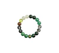 Fengshui Cinque elementi Braccialetti di perline, pietre naturali bracciali cristallini per ricchezza fortunata, braccialetto elastico protezione per gli uomini donne meditazione bilancia emozioni di
