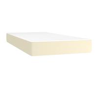 Fengshui Materasso a molle insacchettate, in ecopelle, 80 x 200 x 20 cm, medio | Antimacchia, facile da pulire, schiuma ammortizzante, per chi dorme sulla schiena e sulla pancia