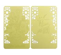 Fengshui Pi Yao e Lingotti Ricchezza Carta Oro Ricchezza Porsperità Successo Equilibrio Amuleto Pace Buona Fortuna Carta Oro W5544