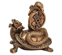 Fengshui Tartaruga-Serpente Statua Salute Longevità Pace Felicità Buona Fortuna Scultura Da Tavolo Ornamenti Feng Shui Cinese Accessori Decorazione Domestica W5577