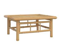 Fengshui Tavolo da giardino in bambù, 65 x 55 x 30 cm, colore naturale | Materiale resistente, facile da pulire, per cibi e bevande, istruzioni di montaggio incluse (lingua italiana non garantita)