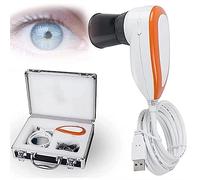 FENGSSLL Rivelatore Iride Portatile 5.0 MP, Telecamera per L'iridologia Occhio, Telecamera per Analisi Iride del Computer con Iriscopio USB 2.0 Ad Alta Risoluzione 2560x1920 30x Lente Dell'iride