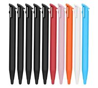 FENGWANGLI - Confezione da 10 penne stilo per touch screen di ricambio in plastica 2DS XL/New 2DS LL