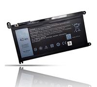 FengWings® WDX0R WDXOR Batteria, Sostitutiva per Dell Inspiron 13 5368 5378 5379 7368 7378 15 5565 5567 5568 5578 7560 7570 7579 7569 Y3F7Y 3CRH3 T2JX4 11.4V 42Wh