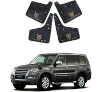 FengXH Auto Paraspruzzi Anteriori e Posteriori Guardie Splash Parafango per Mitsubishi Pajero V73V87V93V97 2004-2023, Body Rotella Accessori Kit Protezione Tutte Le Stagioni