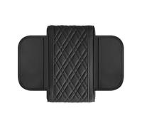 FENGXIONGHUAJI Cuscino Console Centrale Auto per Hyundai Santa Fe (Type TM) SUV 2018-2020 2021 2022 2023 2024 2025, Microfibra Pelle Poggia Braccio per Auto Cuscino, con 2 Tasca Portaoggetti Auto