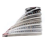Fengyan Luci del paesaggio 5M WS2812 DC5V Led Strip Light con IC integrato Programmabile RGB Strip Light 5050SMD 30/60/74/96/144leds/m LED Lampione ( Colore : Black PCB-IP20 , Dimensione : 96leds/m )