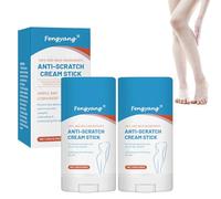 Fengyang® 2Pcs Crema Antisfregamento, Stick Anti Sfregamento, Bastone Anti Sfregamento, Crema Antisfregamento Cosce Stick, Stick Anti-Sfregamento Impermeabile (flat)