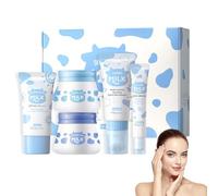 Fengyang® 5 Pezzi Kit Per Le Proteine Del Latte, Set Per La Cura Della Pelle Del Viso, Set Regalo Di Bellezza Per Adolescenti, Adatto Per Tutti I Tipi Di Pelle