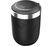 FengyanY Auto Multifunzione Posacenere per Fiat 500X (2018-2022),con Luce a LED Rimuovere con Coperchio Facile Pulire Portatile Piccola Pattumiera.