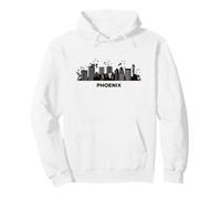 fenici, Orizzonte, colorito, Cityscape, Fenice Felpa con Cappuccio