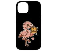 Fenicottero Burger Amore Cartone Custodia per iPhone 14