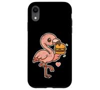 Fenicottero Burger Amore Cartone Custodia per iPhone XR