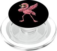 Fenicottero Dabbing Rosa Uccello Tropicale PopSockets PopGrip per MagSafe