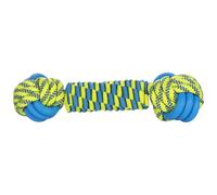 Fenicottero gioco per cani Tofla nodo palla e corda - Ø 7,3 x L 28 cm