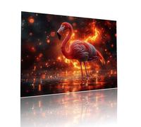 Fenicottero Jigsaw Puzzle Adulti 1314 pezzi Jigsaw Puzzles Classici Arte Impossibili Grandi Dimensioni Animale per Ragazzi Divertimento Rilassamento e Intelligence, Regalo Uomo e Donna 50x75cm t-367