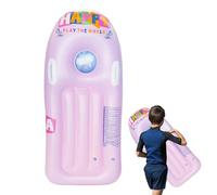 Fenicottero Piscina Tavola da Surf | Galleggianti per Piscina | Tappeto Letto in PVC Zattera Giocattoli Galleggianti per Giardino Fiume Festa Bagno Di Sole Spiaggia Posteriore Cortile E Attività