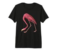 Fenicottero Rosa Uccello del Paradiso Maglietta Premium