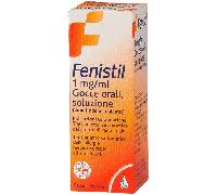 Fenistil Gocce 1 mg/ml Antistaminico Per Prurito e Allergie da Medicianali e Alimenti 20 ml