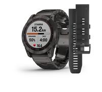 Fenix 7X 3,56 (1,4 ) Mip 51 Mm Nero, Titanio GPS (Satellite) - Nouvo