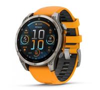 fenix 8 - 47 mm, AMOLED Sapphire, Titanium Spark Orange/grafite (010-02904-11) ⭐ SNL - Competenza dal 1998