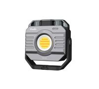 Fenix CL28R, lanterna ricaricabile da lavoro e da esterno, 2000 lumen, 58 m, 360 ore massime, controllo continuo della temperatura del colore, manico magnetico, montabile su treppiede, power bank