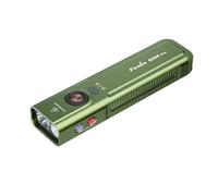 Fenix E06R Pro Green Torcia EDC ricaricabile | Escursionismo, Campeggio, Emergenza, 1600L, 160m, 111 ore Max, Doppio fascio, 365nm UV+Puntatore rosso