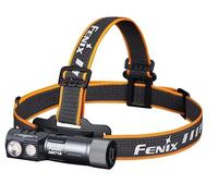 Fenix HM71R - Torcia frontale a LED e torcia angolare con max. 2.700 lumen, portata massima di 230 metri, luce di inondazione da 500 lumen e 5 lumen con batteria da 5.000 mAh e cavo di ricarica USB-C