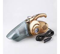 FENIX HOME Aspirapolvere Auto 2 in 1 con Compressore Gonfia Gomme 12V - Aspiratore Portatile per Auto con Manometro Integrato, Alimentazione Accendisigari, Ugelli Inclusi