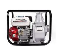 FENIX HOME Motopompa a Scoppio Autoadescante a Benzina 4 Tempi 6,5 CV, 60.000 l/h, Prevalenza 30 m, Aspirazione 7 m, Attacco 3 Pollici, Avviamento a Strappo, per Irrigazione Giardino Drenaggio