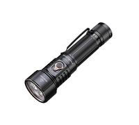 Fenix LD36R - Torcia LED multicolore ricaricabile nera, 3600 lumen, 385 m, 65 ore massime, fascio bianco 3600 lm, illuminazione a 6 colori con transizione graduale, IP68