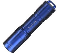 Fenix Mini torcia portachiavi E01 V2.0 blu, 100 lumen, 35 m, 25 ore massime, alimentazione a batteria AAA, IP68