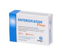 Fenix Pharma Enteroflegin Flora Integratore Equilibrio Intestinale, 30 capsule