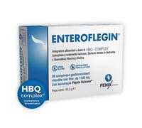 Fenix Pharma Enteroflegin Integratore Equilibrio Intestinale, 30 Compresse