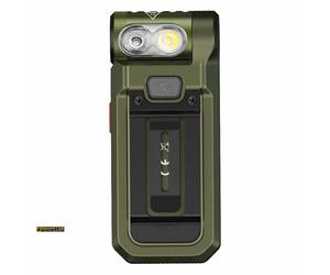 Fenix SW05R-RED Spruce Green Torcia Clip-On Ricaricabile
