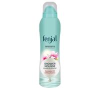 fenjal Shower Mousse 200 ml, gel doccia vegano con olio di avocado, burro di karitè, schiuma cremosa, pelle da normale a molto secca, intensa