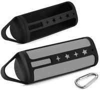 Fenmaru Custodia in Silicone per Sonos Roam 2, Custodia Protettiva Portatile con Fibbia da Montagna Compatibile con Sonos Roam 2/Roam Altoparlante (Schwarz)