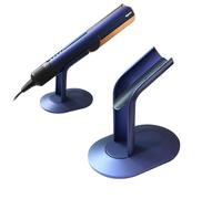 Fenmaru Supporto per capelli in metallo per Dyson Airstrait HT01, Dyson HD16/HD15/HD08, supporto da scrivania, supporto per asciugacapelli (blu)