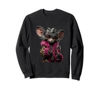 Fennec - Bicchiere da Vino alla Moda con Volpe Felpa