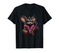Fennec - Bicchiere da Vino alla Moda con Volpe Maglietta