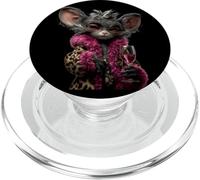 Fennec - Bicchiere da vino alla moda con volpe PopSockets PopGrip per MagSafe