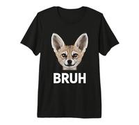 Fennec Desert Fox Bruh Divertente Detto Meme Maglietta Premium