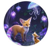 Fennec Fox Jigsaw Puzzle Impossibili 1000 Pezzi Decorazione Per La Casa. Giochi Rilassamento E Intelligence Per Adulti E Bambini Da 12 Anni (67.5x67.5cm)