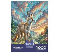 Fennec Fox Jigsaw Puzzle Impossibili 1000 Pezzi Decorazione Per La Casa. Rilassamento E Intelligence Per Adulti E Ragazzi Da 14 Anni 38x26cm/1000pcs