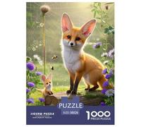 Fennec Fox Puzzle 1000 Pezzi Fun Per Adulti E Bambini Dai 12 Anni,animal, Giochi E Giocattoli Educativi Challenge Gift, Idea Regalo Per Lei O Lui Per Uomini E Donne 38x26cm/1000pcs