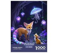 Fennec Fox Puzzle 1000 Pezzi Fun Per Adulti E Bambini Dai 12 Anni,animal, Intrattenimento Creativo Regalo Creativo Per Il Relax Per Uomini E Donne 38x26cm/1000pcs